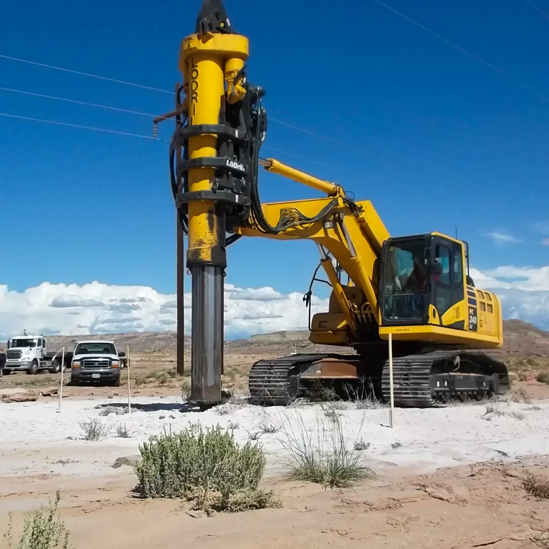 Paleontological excavation